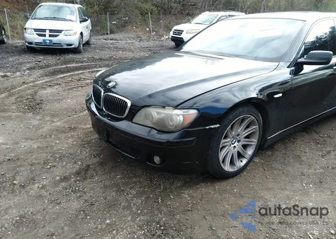 2007 BMW 750I from USA, damaged, VIN WBAHL83537DT09106